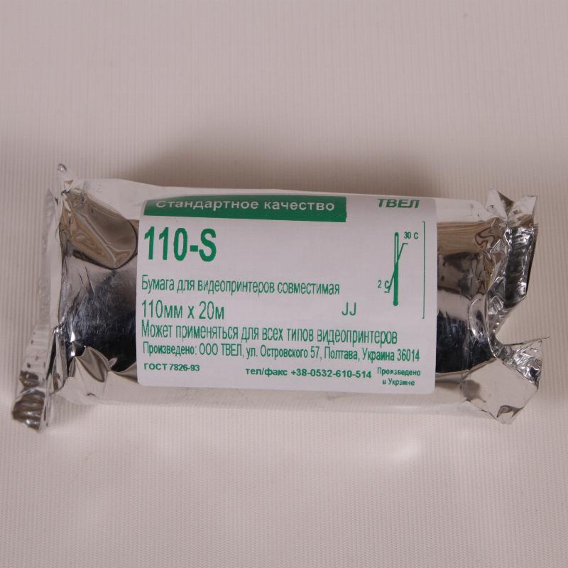 Папір для відеопринтерів 110x20 110S